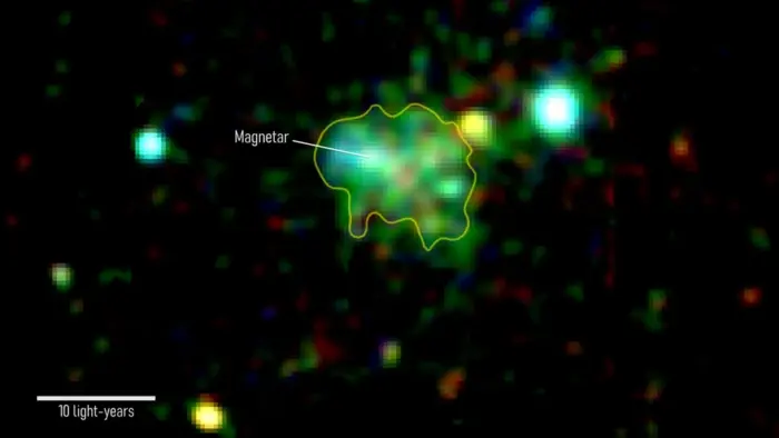 NASA зафиксировало сверхъяркую ую и рождение магнетара 2 NASA зафиксировало сверхъяркую ую и рождение магнетара