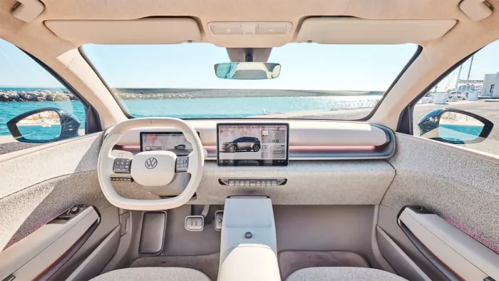 Доступный электрический внедорожник Volkswagen ID. Cross замечен без камуфляжа