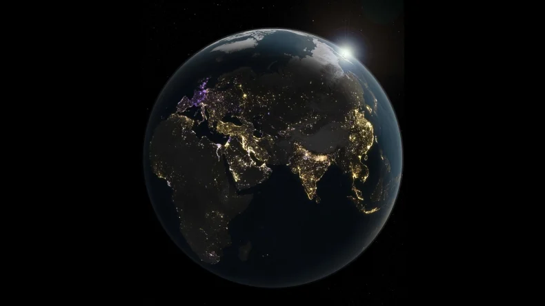 NASA Black Marble показал, как изменилась ночная Земля за 10 лет