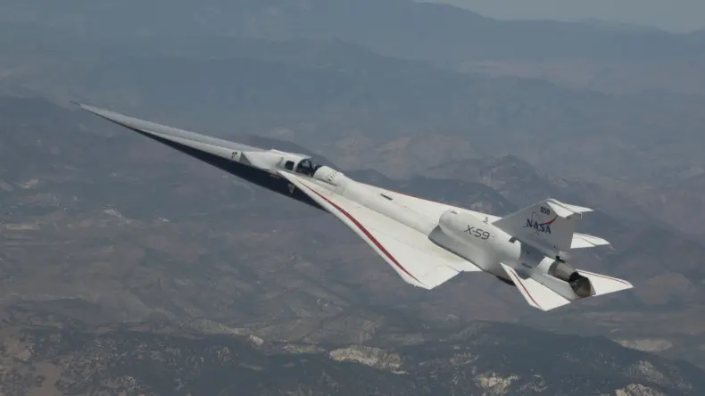 NASA X-59 готовится преодолеть звуковой барьер: стартует эпоха тихих сверхзвуковых полетов