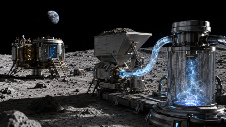 Стартап Interlune научился извлекать редкий гелий-3 и готовится добывать его на Луне