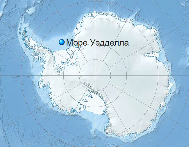 Антарктида преподнесла географическое открытие: в море Уэдделла обнаружен новый остров